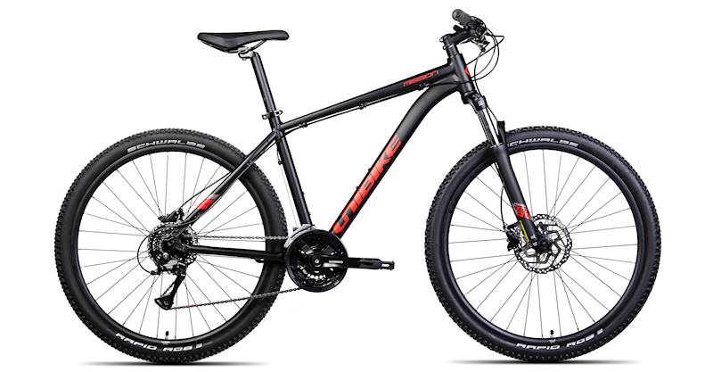 Rower Unibike Mission 27.5/16/Czarny   9040011424