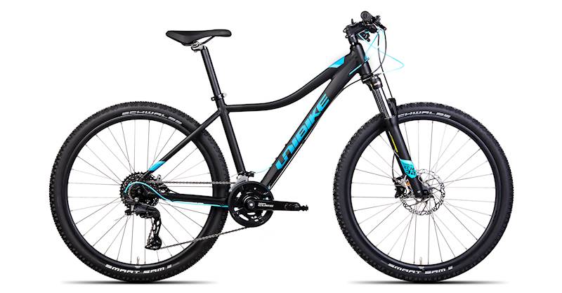Rower Unibike Fusion Lady 27.5 /17/Czarno-turkusowy   9030102624   04