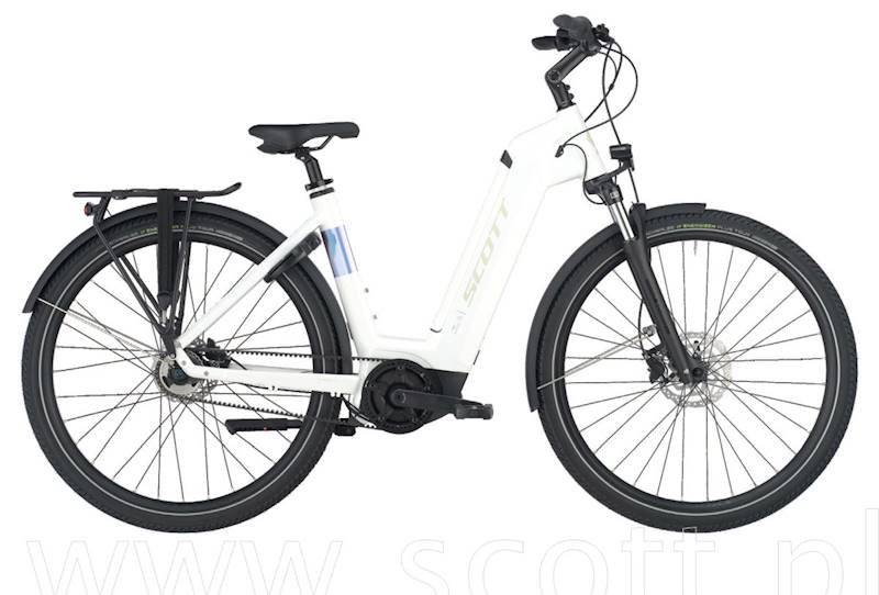 Rower Scott (EU) Sub eRide 40 Belt Wave bianco white M 4231367978008