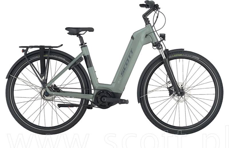Rower Scott (EU) Sub eRide Belt Wave highland green  L   40 4231368113010