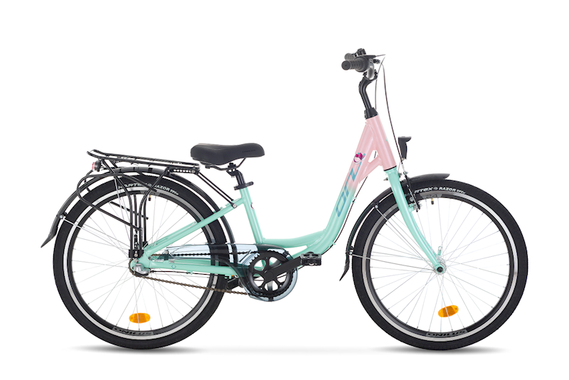 Rower Onilus Nena 3b Nexus 24" Mięta-Róż 