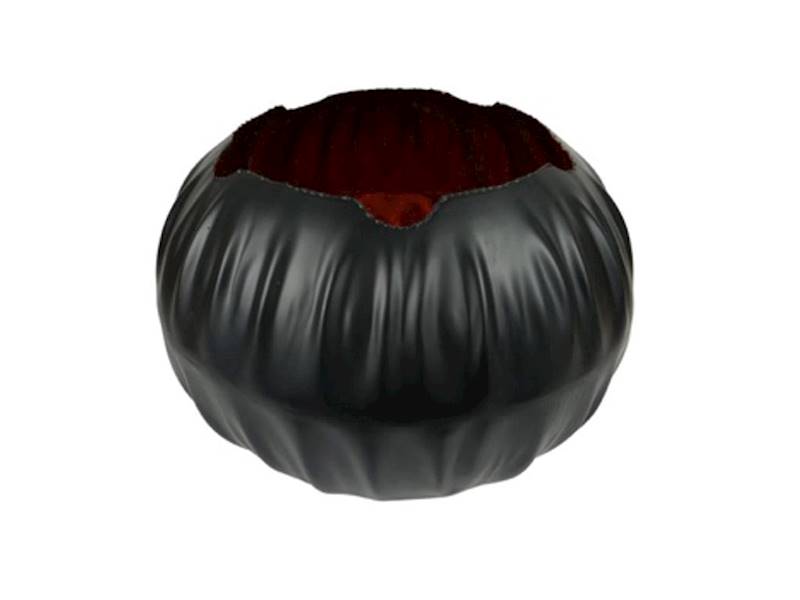 Doniczka metalowa Marrakech czarna 30 cm 