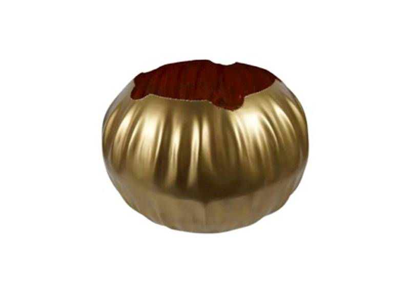 Doniczka metalowa Marrakech złota 20 cm /8