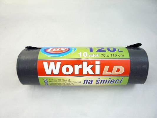 Worki na śmieci 120 l/10