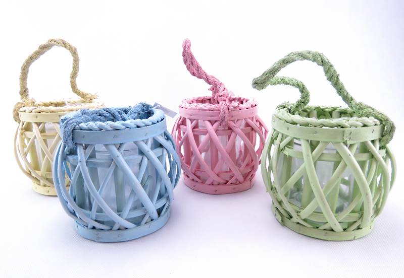 Lampion rattanowy/12