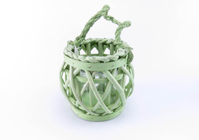 Lampion rattanowy/12