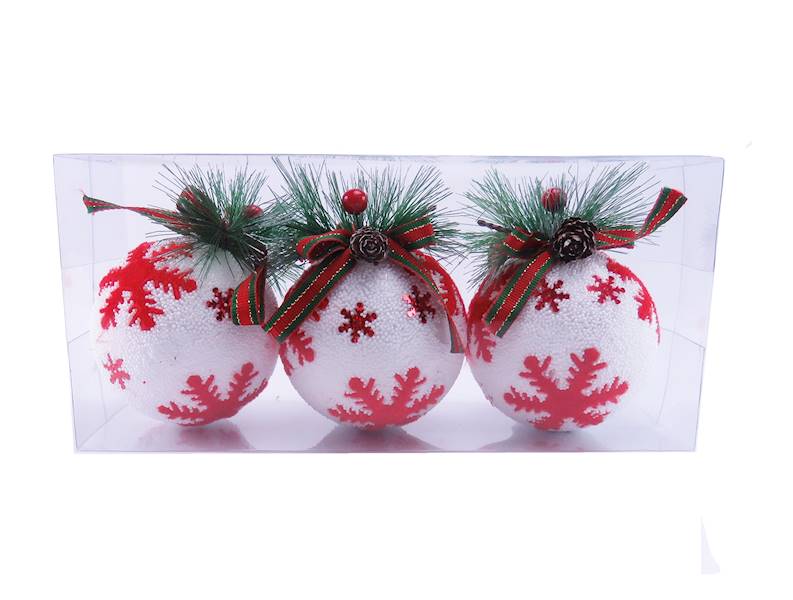 Bombki styropianowe 8 cm/96