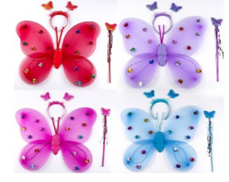 Zestaw motyl fioletowy/300