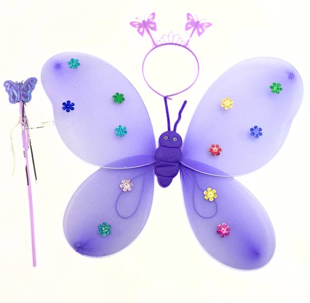 Zestaw motyl fioletowy/300