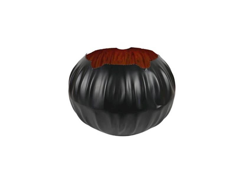 Doniczka metalowa Marrakech czarna 20cm/8