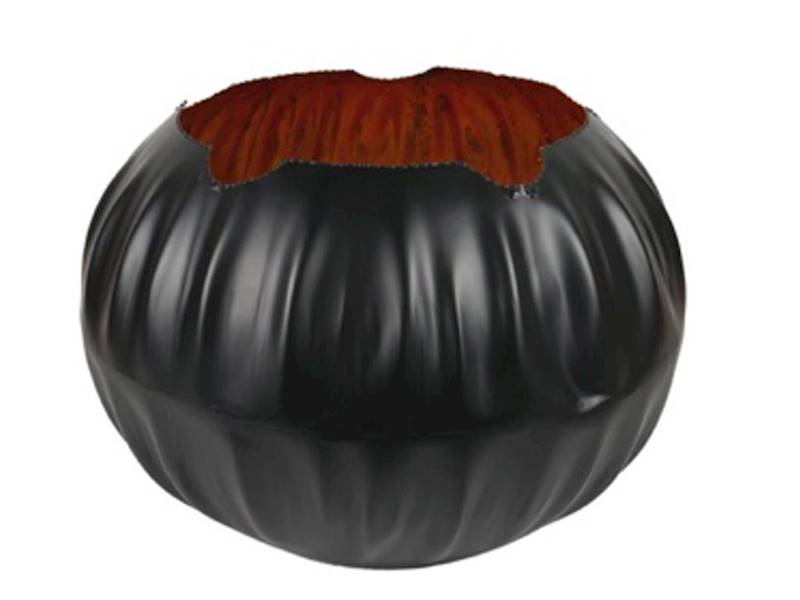 Doniczka metalowa Marrakech czarna 40 cm