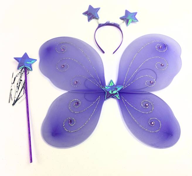 Zestaw motyl fioletowy/200