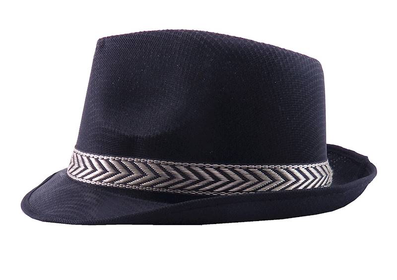 Kapelusz trilby czarny/300