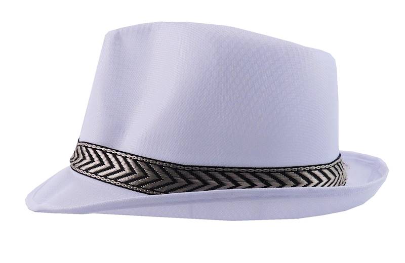 Kapelusz trilby biały/300