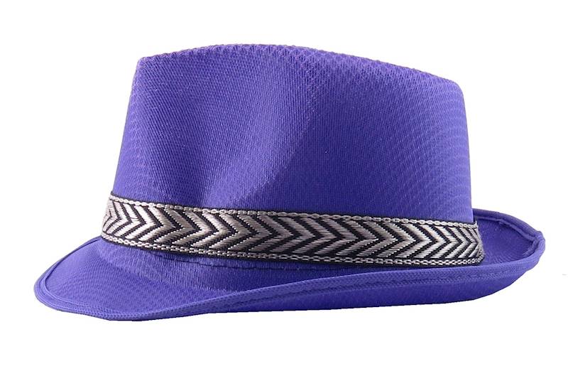 Kapelusz trilby fioletowy/300