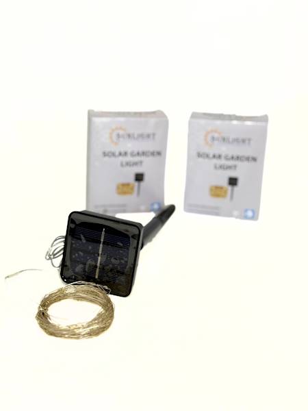 Druciki Led ogrodowe solar