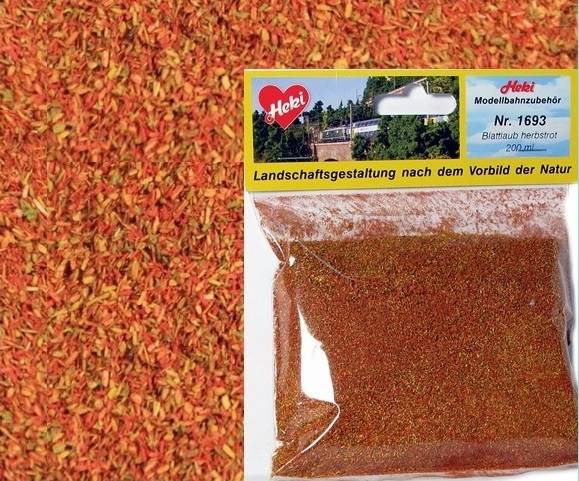 Posypka jesienne czerwone liście 200 ml HEKI 1693