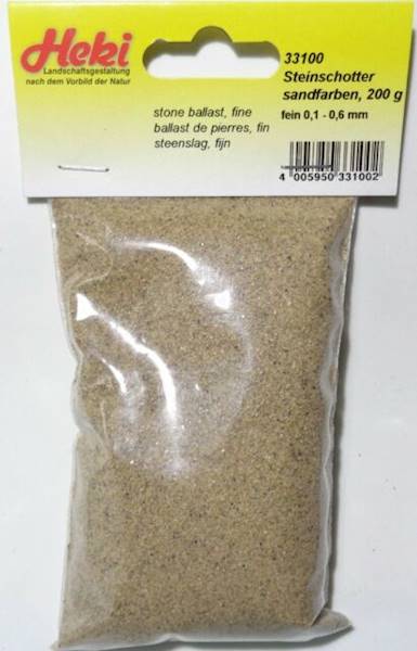 Posypka szutrowa 0,1-0,6 mm 200 g HEKI 33100
