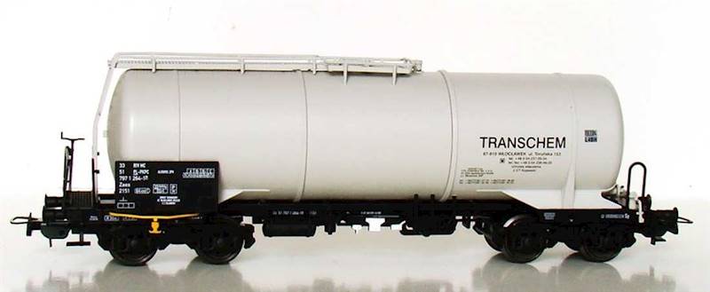 76653 Tillig H0 Cysterna Zaes TRANSCHEM PKP CARGO
