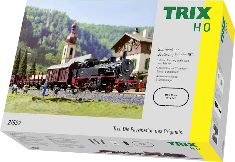 Zestaw startowy Pociąg towarowy Trix 21532 H0