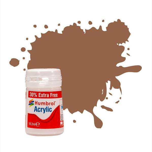 Farbka akryl Humbrol 18,2ml 110 Natural Wood  Matt