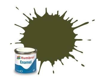Farbka olejna Humbrol 14ml 155 Olive Drab  Matt