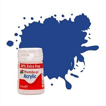 Farbka akrylowa Humbrol 18,2ml 025 Blue Matt