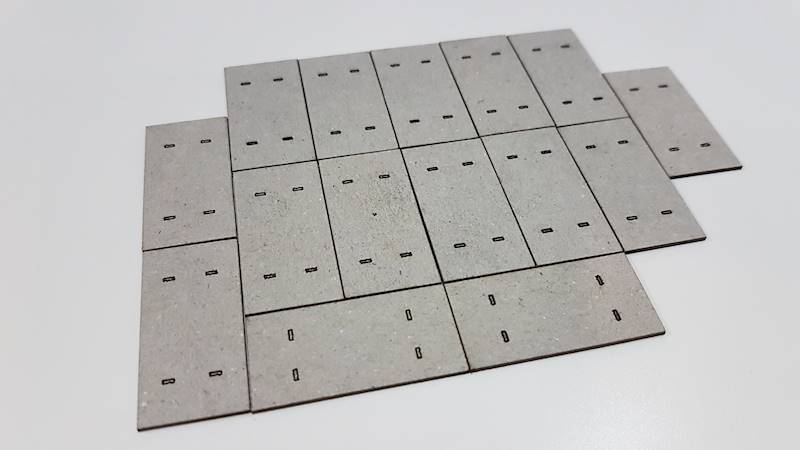Płyta drogowa betonowa z otworami 150x300 H0 86szt