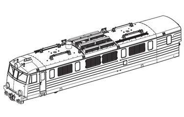 Obudowa  ET41 A PKP H0 PIKO ET96371-22