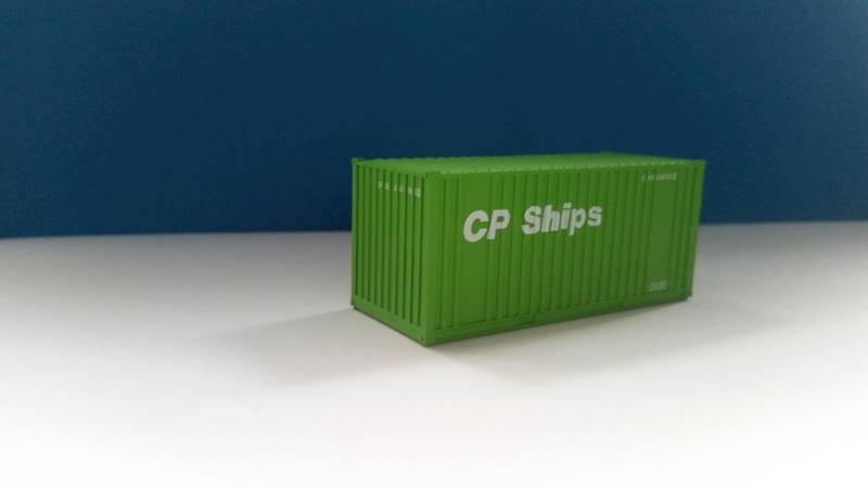 180830 20" Kontener CP Ships  Faller H0
