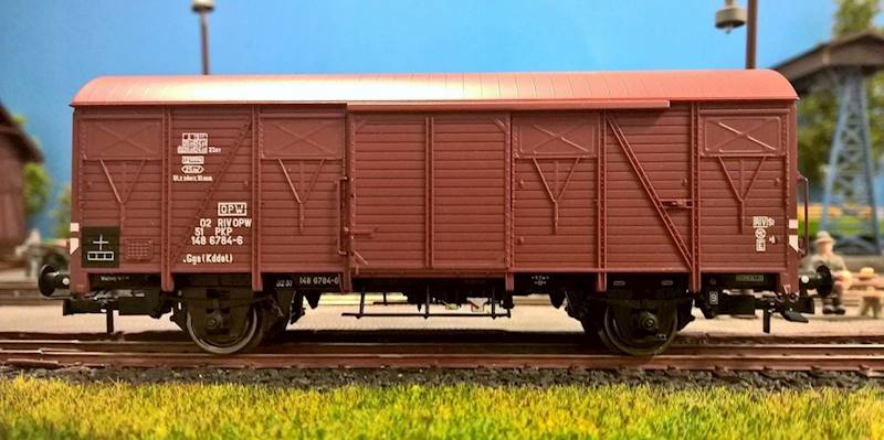 2-oś wagon towarowy kryty typu 223K/1  HRS6436