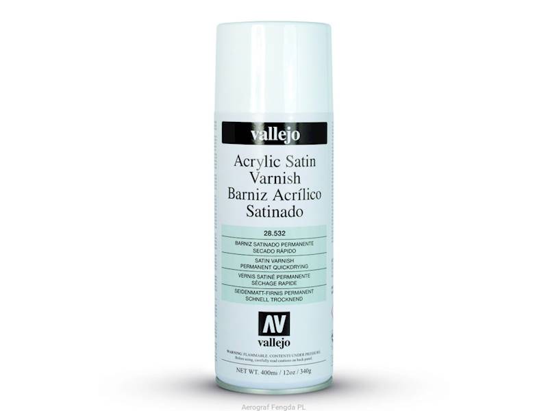 Vallejo Model Color 400ml  Satin Varnish 28532