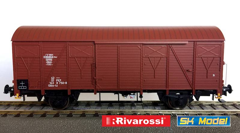 2-oś wagon towarowy kryty typu 223K/1  HRS6438