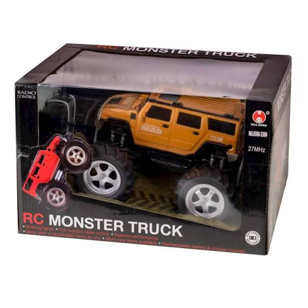 Samochód RC 6568-330N Monster Truck czerwony 