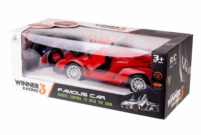 SAMOCHÓD RC KING WINNER RACING 3 1:16 CZERWONY