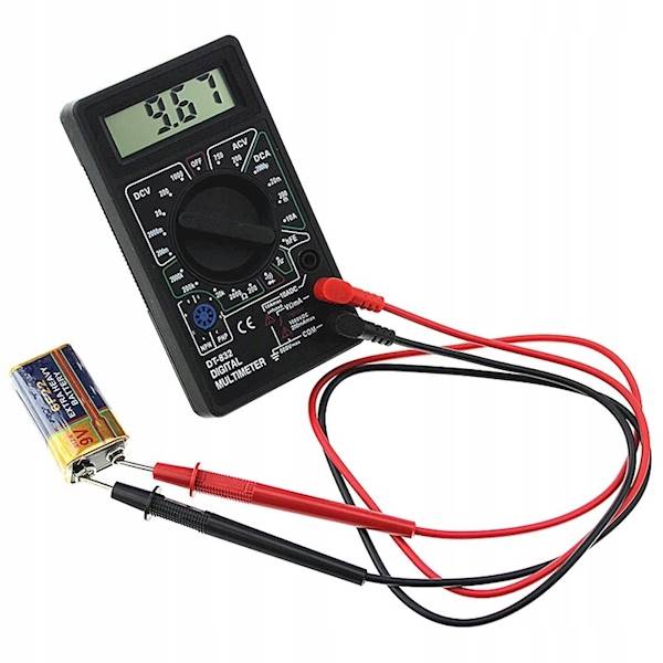 MIERNIK CYFROWY DT 832B - DŹWIĘK BUZZER KX129548