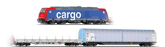 01434 Tillig Zestaw startowy towarowy BR285 SBB