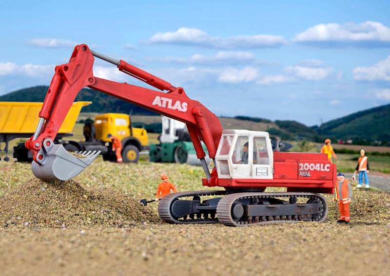 Atlas 2004 LC koparka gąsienicowa H0 Kibri 11250