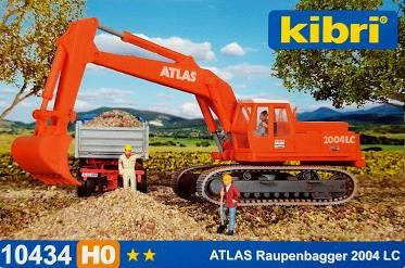 Atlas 2004 LC koparka gąsienicowa H0 Kibri 10434