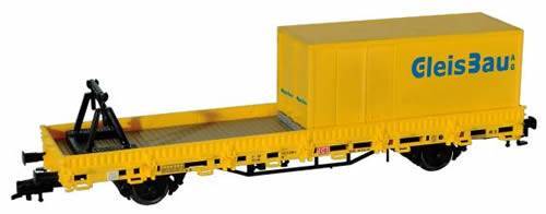 Wagon towarowy platforma z ładunkie H0 Kibri 26264