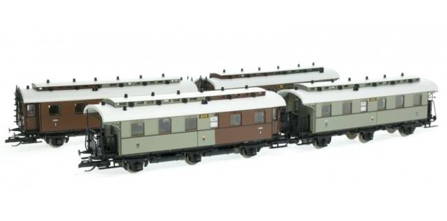 01726 Tillig Zestaw wagon. osob.  BCi,Ci,CPwi TT