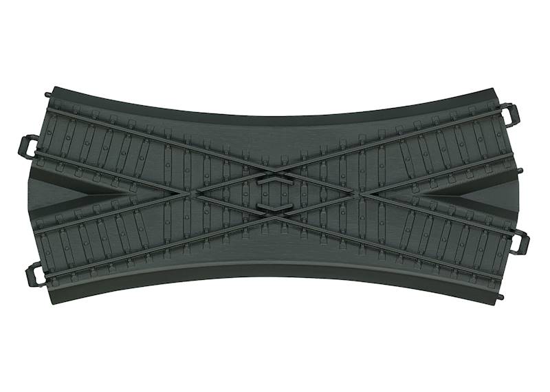 Marklin 23303 MMW Tory plastik skrzyżowanie 2szt.
