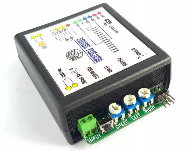 Przejazd kolejowy-moduł sterujący DCC analog RB510