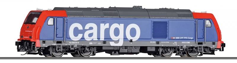 01501 Tillig Zestaw startowy TRAXX SBB towarowy TT