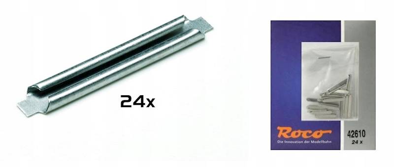 Złączka do torów / 24szt. Roco 42610  H0