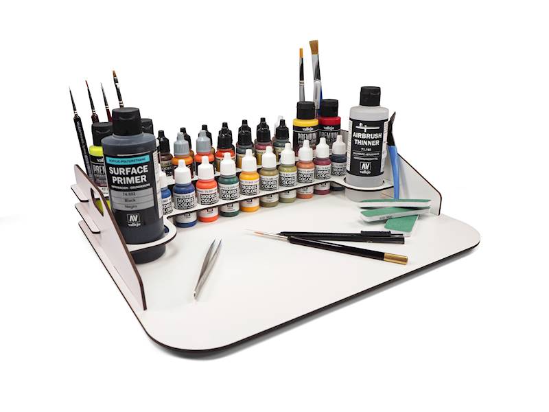 Stojak do farb z workstation 40x30 cm 26011