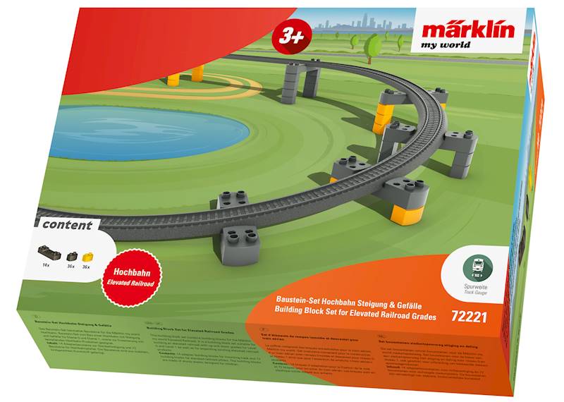 Klockowy zestaw wiaduktowy Marklin my world 72221