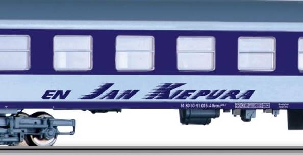 01043 Tillig Zestaw 2 wagonów os."EN Jan Kiepura" 