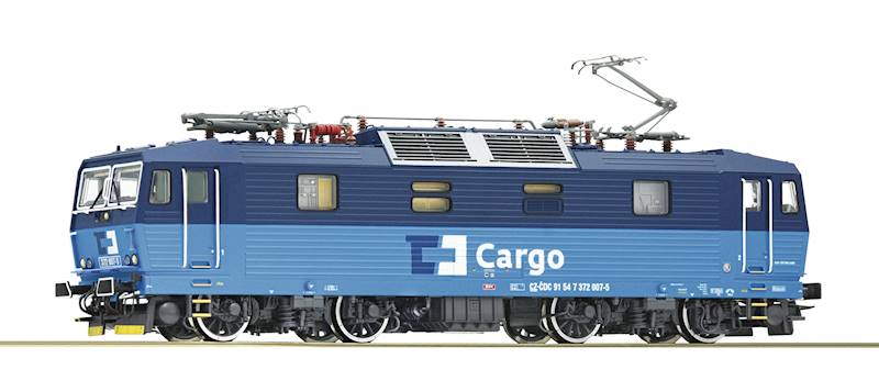Elektrowóz class 372 ,CD Cargo H0 Roco 71226 SOUND