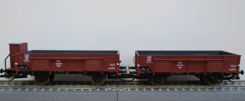 502154 Tillig Set 2 węglarek Wdo (ex ke) PKP TT